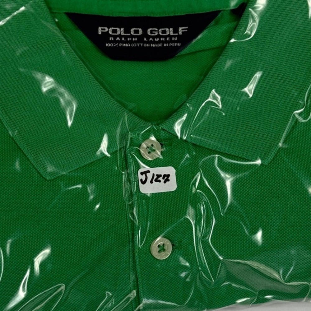 Polo Golf Ralph Lauren Mens M fits L Green Pima Cotton Short Sleeve Polo Shirt - Picture 11 of 11